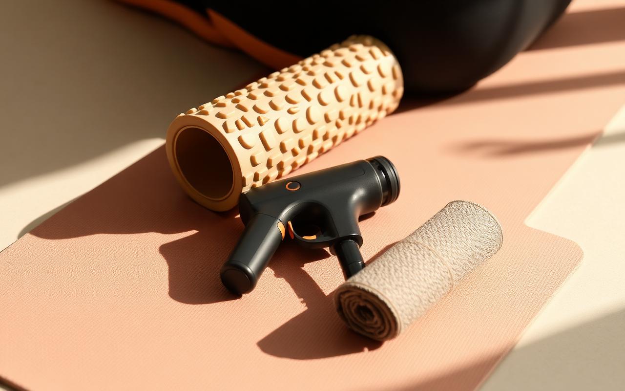 Foam roller e massageador para recovery